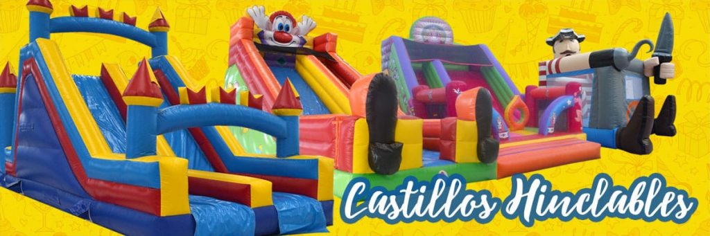 Alquiler Castillos y Colchonetas Hinchables para fiestas infantiles en Alicante 