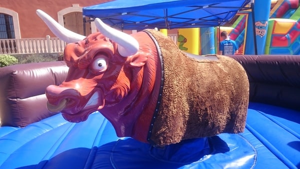 Alquiler bufalo mecánico para fiestas en Alicante y Murcia